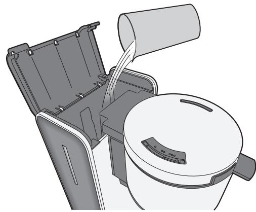 PANASONIC NC-DF1WXE - Préchauffage de la carafe (NC-ZF1 uniquement) - 1