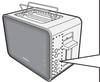 PANASONIC NT-DP1BXE - Nom des pièces et consignes de manipulation - 2