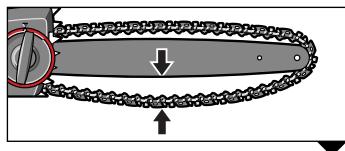 BOSCH AKE45-18S - A Montagem da serra e da corrente de serra - 7