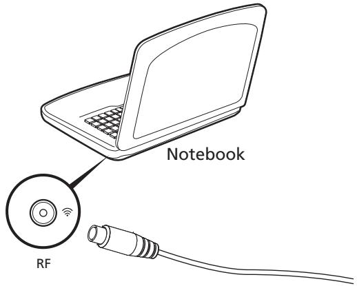 ACER V3-571G32344G1TMAKK - Digitalaisen antennin liittäminen - 1