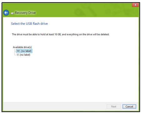 ACER ASPIRE V3-571G-73638G1TMAII - Creare un backup di recupero - 4
