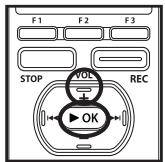OLYMPUS DM-3 - Suppression d'un calendrier - 9
