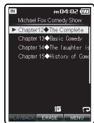 OLYMPUS DM-3 - A propos du dossier de contenu podcast - 4