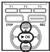OLYMPUS DM-3 - Réglage [Keyword]: - 2