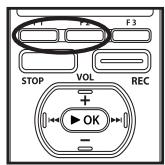 OLYMPUS DM-3 - Comment commencer à segmenter la lecture à répétition - 2