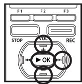 OLYMPUS DM-3 - Lors de la recherche en utilisant la recherche [Playlists] - 5