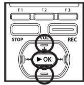 OLYMPUS DM-3 - Réglage [Alarm Sound]: - 1