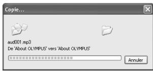 OLYMPUS DM-3 - Le transfert se terminé. - 3