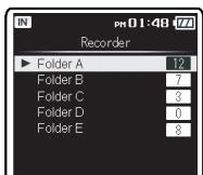 OLYMPUS DM-3 - Lors de la recherche en utilisant la recherche [Browse] - 2