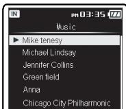 OLYMPUS DM-3 - Lors de la recherche en utilisant la recherche [Artist] - 2
