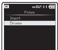 OLYMPUS DM-3 - Effacement d'une image - 4