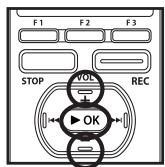 OLYMPUS DM-3 - Lorsque [Scene Save] est selectionné : - 1