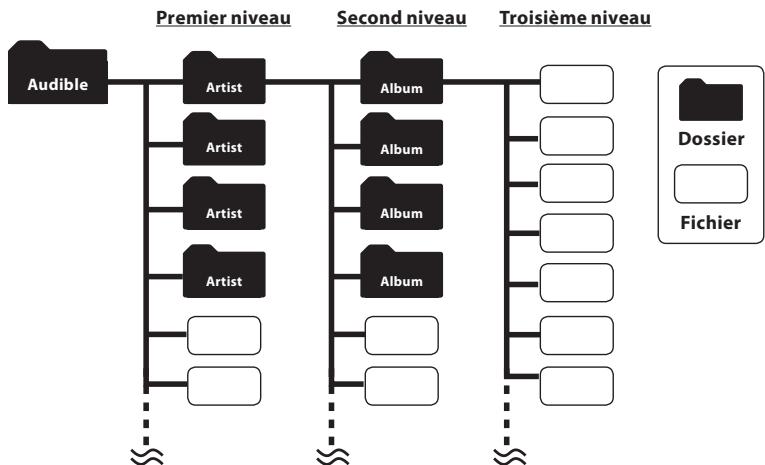 OLYMPUS DM-3 - A propos du dossier pour le Contenu Audible - 1