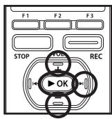 OLYMPUS DM-3 - Effacement d'une image - 3