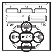 OLYMPUS DM-3 - Réglage [Date]: - 2