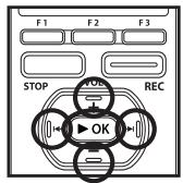 OLYMPUS DM-3 - Modification de l'horaire - 1
