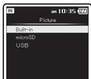 OLYMPUS DM-670 - Effacement d'une image - 6