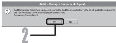 OLYMPUS DM-670 - Ajouter un apparéil à AudibleManager - 2