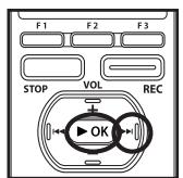 OLYMPUS DM-670 - Suppression d'un calendrier - 5