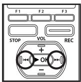 OLYMPUS DM-670 - Réglage de l'heure et date [Time &amp; Date] - 4