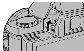 OLYMPUS OM-D E-M5 - Ajustement de la mise au point du viseur - 1