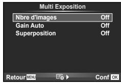 OLYMPUS OM-D E-M5 - Enregistrement de plusieurs expositions dans une image seule (multi exposition) - 1