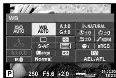 OLYMPUS OM-D E-M5 - Cadrage d-images sur I'ecran - 2