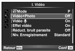 OLYMPUS OM-D E-M5 - Prise d'une photo quand l'enregistrement se termine - 1