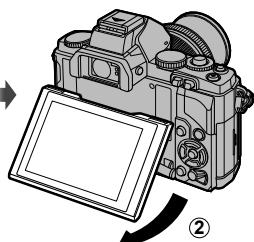 OLYMPUS OM-D E-M5 - Utilisation de l'écran - 5