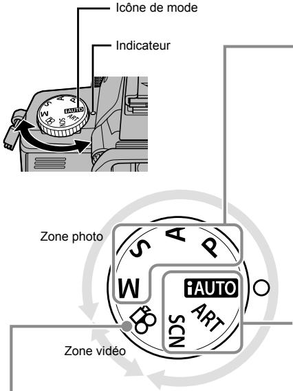 OLYMPUS OM-D E-M5 - Molette de mode - 1