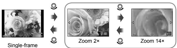 OLYMPUS OM-D E-M5 - Zoom de lecture (Affichage en gros plan) - 1