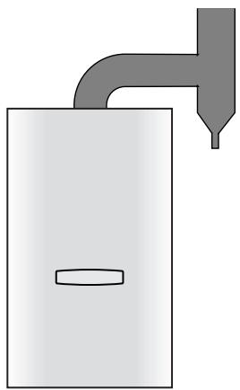 FRISQUET HYDROMOTRIX EVOLUTION CF 25 KW - - Raccordement des fumées - 2