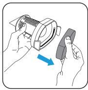 ROWENTA AIR FORCE AC912501 - Reinig het schuimrubberen filter. - 2