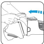 ROWENTA AIR FORCE AC912501 - Empty the dust compartment - 6