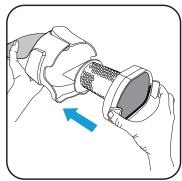 ROWENTA AIR FORCE AC912501 - Installing van de zuigkracht. - 6