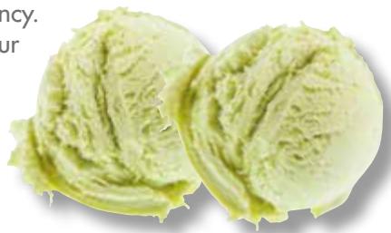MAGIMIX LE GLACIER 11669 1.5 L ROUGE - Green apple sorbet - 1