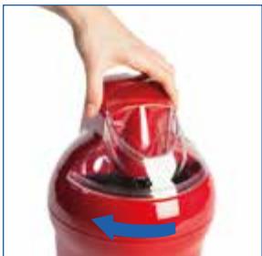 MAGIMIX LE GLACIER 11669 1.5 L ROUGE - UK - 11