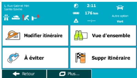 MAPPY ULTIS546 - Vérification des autres itinéraires pour un itinéraire existant - 2
