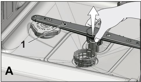 BEKO DFS28020X - Hélice inférieure - 1