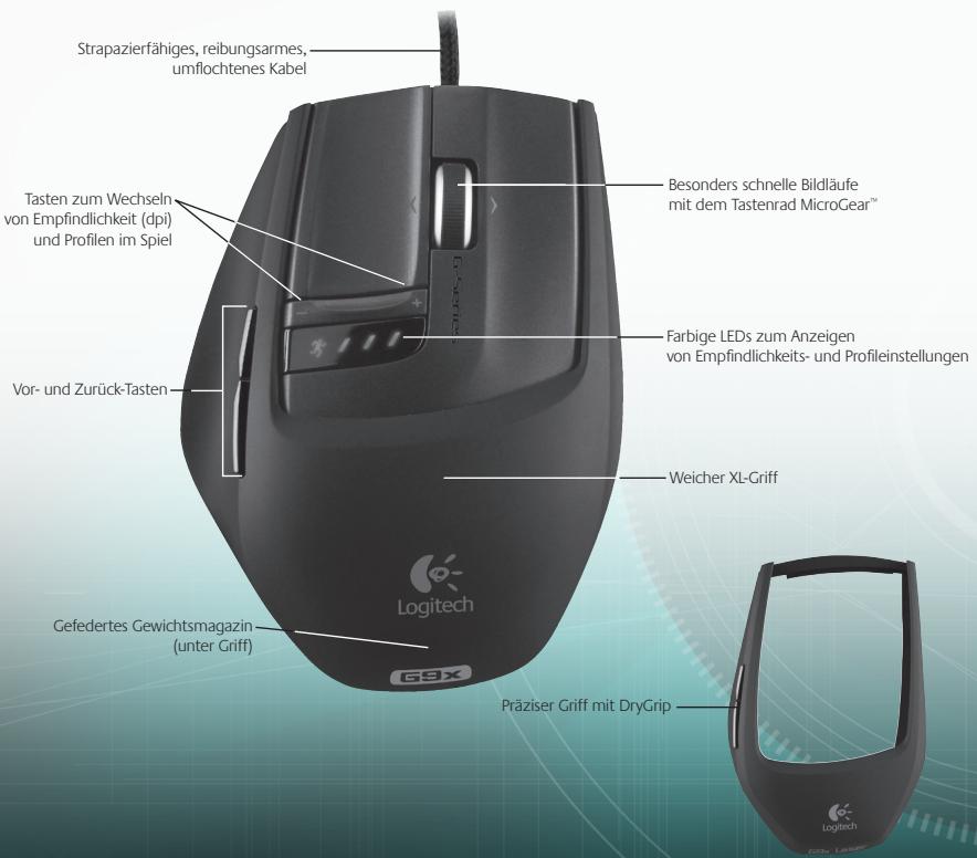 LOGITECH G300 - G9x Laser Mouse - Merkmale - 1