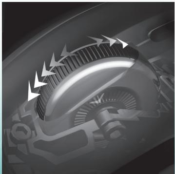 LOGITECH G300 - Botón rueda de precision MicroGear™ con desplazamento superrápido - 1