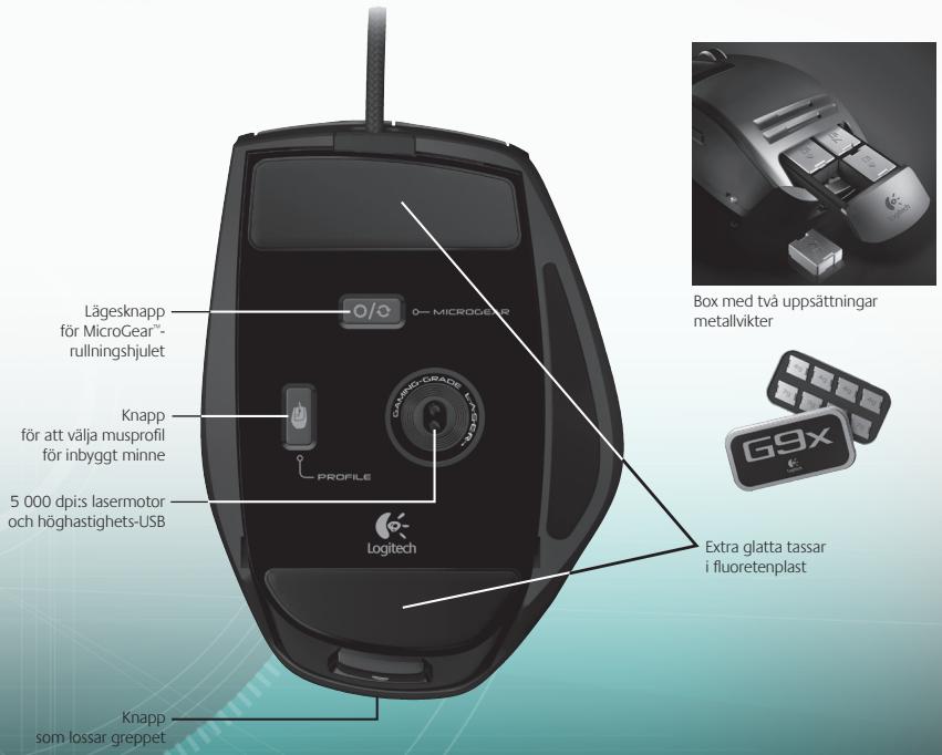 LOGITECH G700 - G9x Laser Mouse - Funktioner (fortsattning) - 1