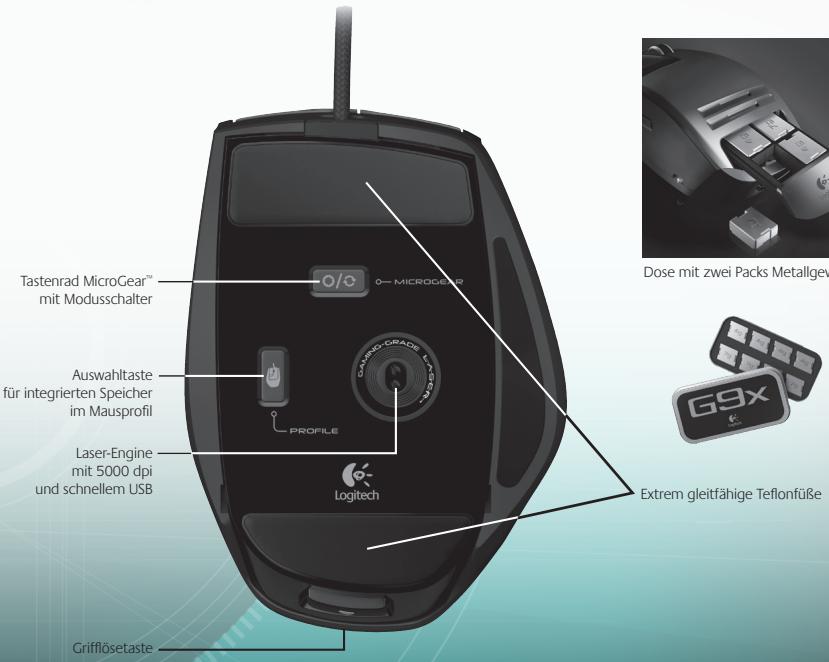 LOGITECH G700S - G9x Laser Mouse - Merkmale (Fortsetzung) - 1