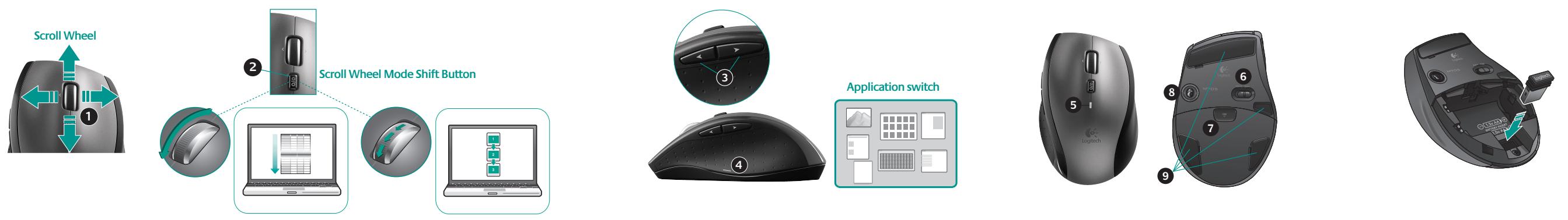 LOGITECH M105 - Portuques - 1