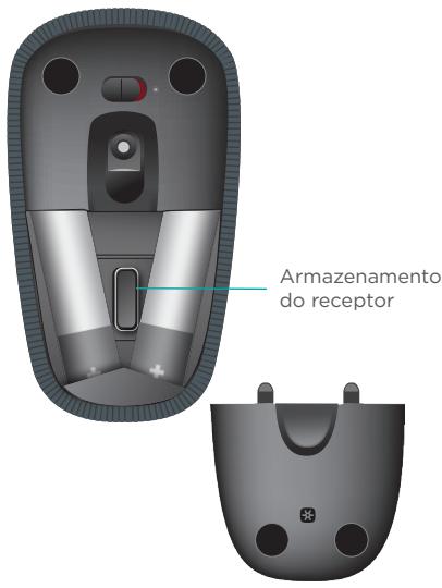 LOGITECH T400 - Substituir pilhas - 1