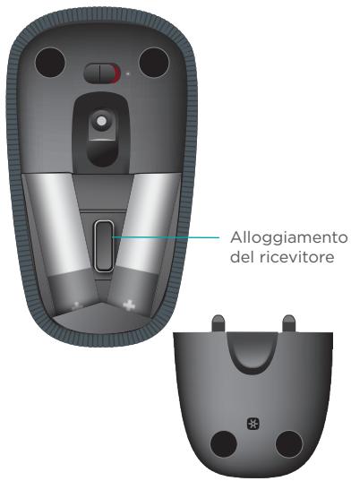 LOGITECH T400 - Sostituzione delle batterie - 1