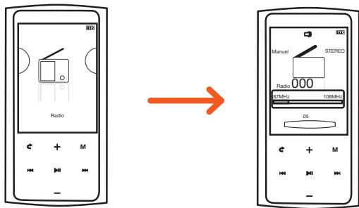 ESSENTIELB CRAZY POP II - Menu RADIO - 1