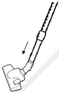 ESSENTIELB EAT 2004 MULTIDRIVE - 4) Relier la BROSSE combinée/la BROSSE parquet/la BROSSE rotative au tube téléscopique LA BROSSE COMBINEE (a) - 1