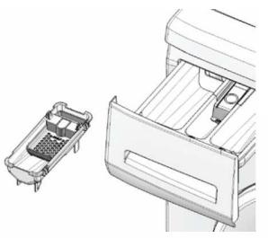 ESSENTIELB ELF 814DD2 - BOITIER AMOVIBLE POUR LA LESSIVE LIQUIDE UNIQUEMENT - 1
