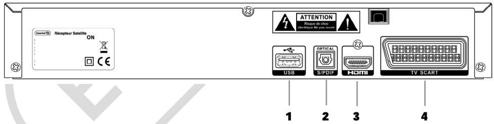 ESSENTIELB MAGICSAT NOMADE HD FRANSAT - DESCRIPTION DE L'APPAREIL - 3